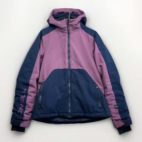 Oneill O'Neill Jacket Junior Sz 14* Winter Ski Snowboard Mauve / Navy Blue Read - Picture 1 of 16